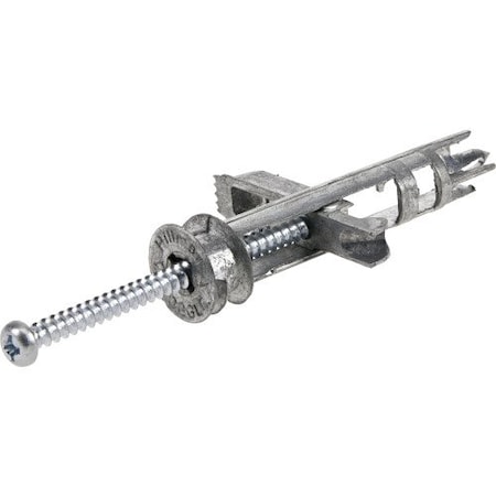 Hillman Self Drilling Toggle, 2-1/2" L, Steel, 6 PK 9419